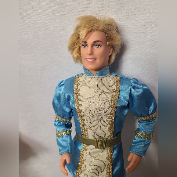 Vintage 1997 Collectible Mattel Rapunzel Barbie and Ken As Prince Stefan dolls - Picture 4 of 7